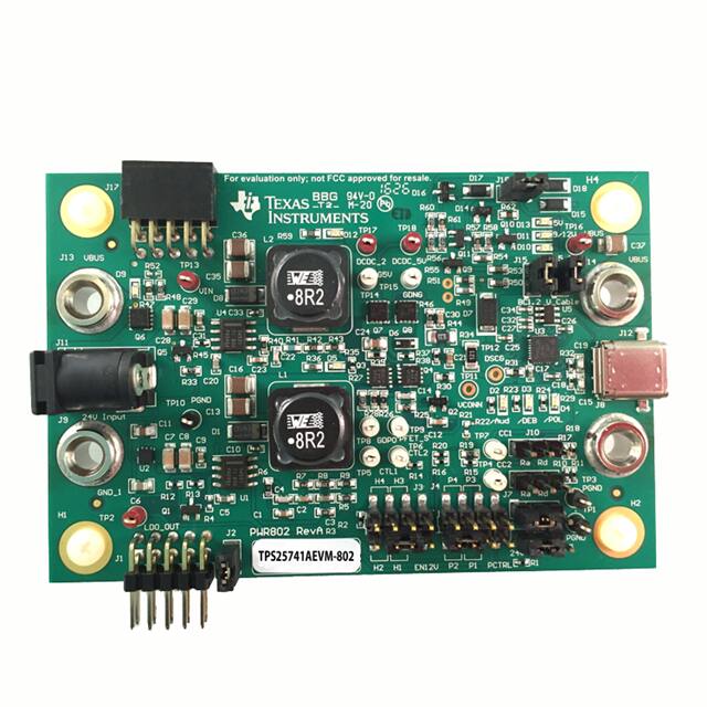 TPS25741AEVM-802 Texas Instruments  Cartes et kits d'évaluation et de démonstration